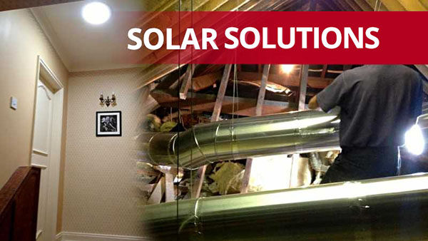 Solar Panels and Solar Tube Lighting